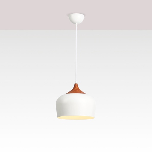 Lampe suspendue scandinave "Hollies" - Métal - E27