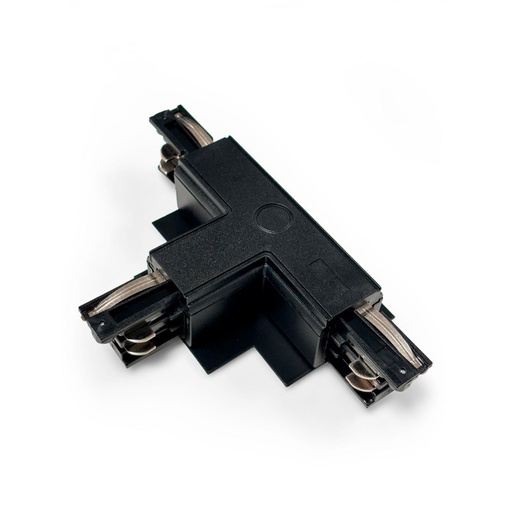 Rigid tee for recessed three-phase rail - LEFT