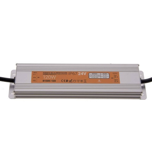 [B1585-120] Fonte de alimentação estanque compacta 24V 120W IP67