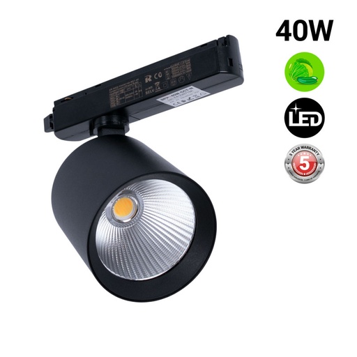 Projetor de calha monofásica LED - Frutarias 40W