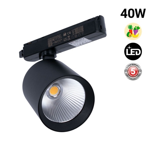 Projetor de calha monofásica LED 40W - Frutas e legumes