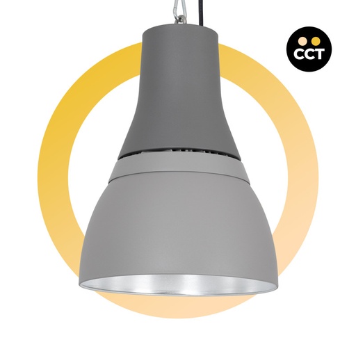 [B8850-AL-CCT] Komerčna LED kanta CCT - (25W / 40W / 60W / 80W) - Difuzor aluminijum - UGR19 - Lifud 0-10V driver