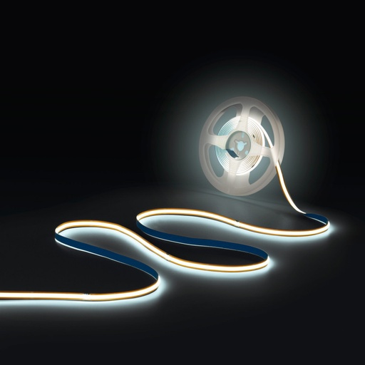 Taśma LED COB 24V DC - jednokolorowa - FREE CUT - 11W/m - 8mm - IP20 - rolka 5 metrów