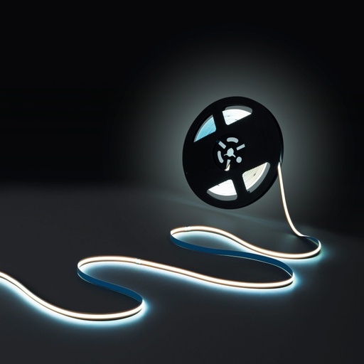 COB LED Strip 24V DC - Monocolour - FREE CUT - 11W/m - 8mm - IP20 - Rol van 10 meter
