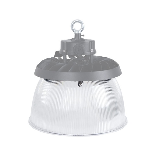 [B8155-150-DIF] Polycarbonate diffuser for industrial LED High Bay B8155-150W - B8150-150 - 90° Angle