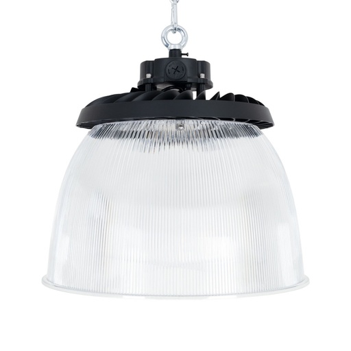 [B8155-200-DIF] Polycarbonaat lichtdiffuser voor industriële LED Highbay B8155-200W - B8150-200 - Hoek 90°