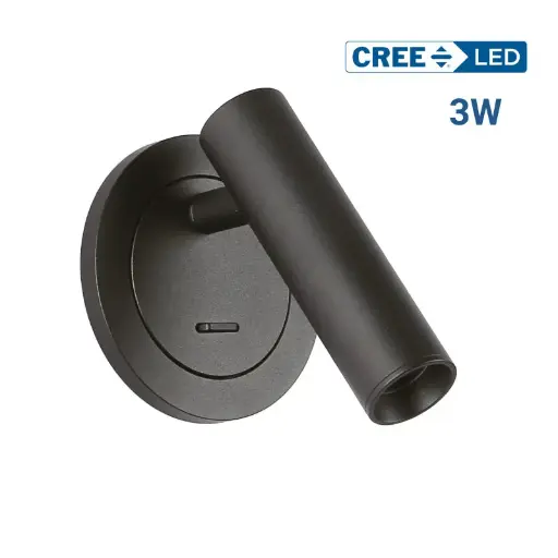 Seinavalgusti lugemiseks "MILSA" - 3W - 2700K - CRI 85