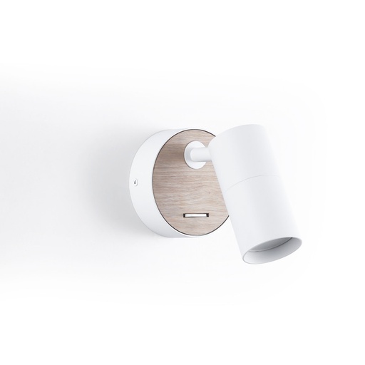 Wewnętrzna lampa ścienna "VILSA" - regulowana - GU10