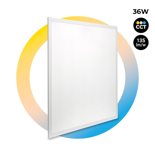 [B1767-CCT-60X60] Επιφανειακό πάνελ LED CCT 36W - 60x60 cm - 135lm/W - IP20