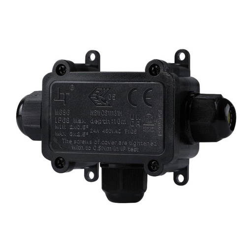 [M686-3-A] Αδιάβροχο κουτί διακλάδωσης - IP68 - 0.5 - 2.5mm² - 0.5 - 2.5mm² - 0.5 - 2.5mm² - 0.5 - 2.5mm² - 0.5 - 2.5mm
