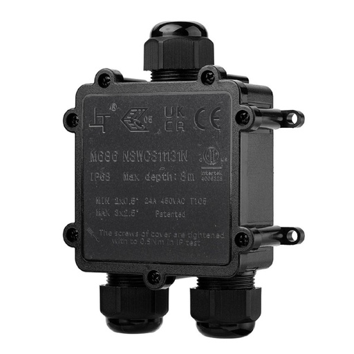 [M686-Y] Waterdichte verbindingsdoos in Y-vorm - IP68 - 0,5 - 2,5 mm²