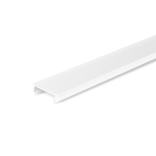 Decorative cover for magnetic track - 1 meter - White
