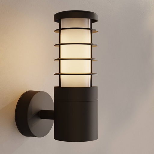 [L5090] Aluminiowa zewnętrzna lampa ścienna "Burno" - IP54 - E27