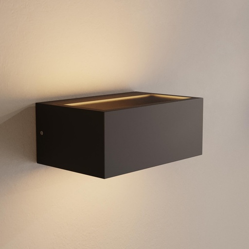 [L5092] Aluminium outdoor wall light "Oriol" - IP44 - R7S