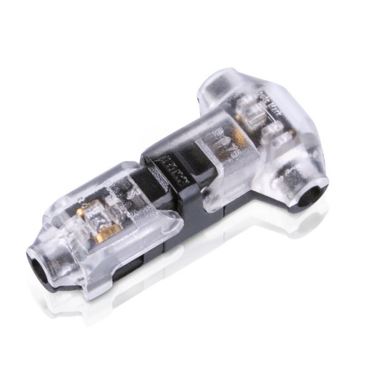 [WJ-T-1C] T-shaped quick connector for 1 wire - 0.34~0.78 mm² - 300V / 9A