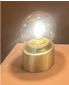 Luminária de mesa com esfera de vidro "BASS" - G9