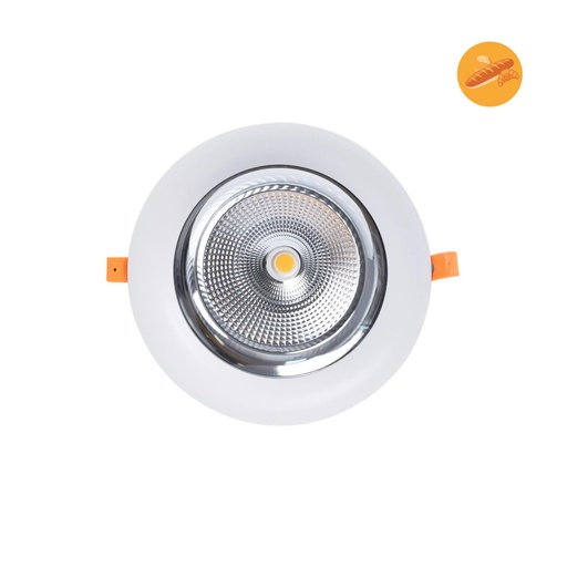 [B1260-1-PAN] LED downlight posebno za pekaru - 44W - Philips driver - Rez Ø210 mm
