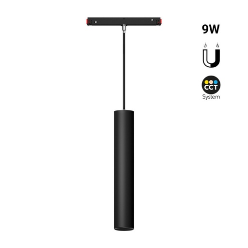 Hangspot voor magneetrail 48V - CCT - 9W - RF 2,4GHz - Mi Light