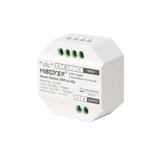 [WL-SW1] Interruptor inteligente / Smart switch - WiFi + 2,4 GHz - Mi Boxer - WL-SW1