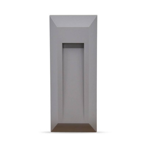 [B51003] Faretto LED rettangolare da incasso - 1W per uso esterno IP65