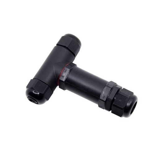 [A0011] WATERDICHTE "T" CONNECTOR 3 POLEN IP67