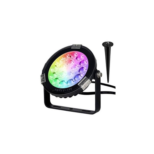 [FUTC02M] Foco proyector LED 9W RGB+CCT control por RF/WiFi - IP65