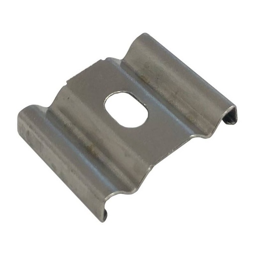[BGM18] METAL CLAMP FOR FASTENING FLEXIBLE PROFILE 18X6MM