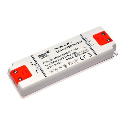 [B1561-30] Ultra slim strømforsyning 12V 30W IP20