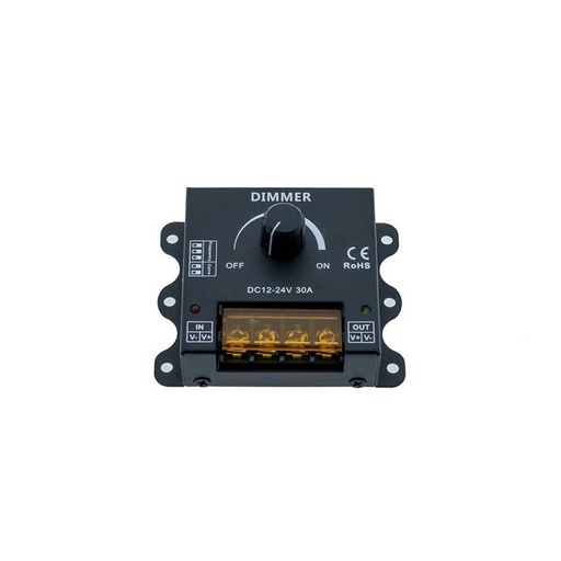 [B1620] Dimmer ručni PWM 12-24V DC - 30A - Podesive frekvencija i kriva regulacije