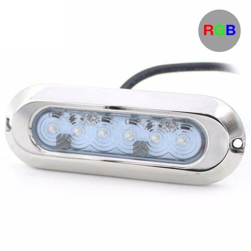 [B2176] RGB LED podvodna svjetlost za plovila - 12V - 30W - IP68